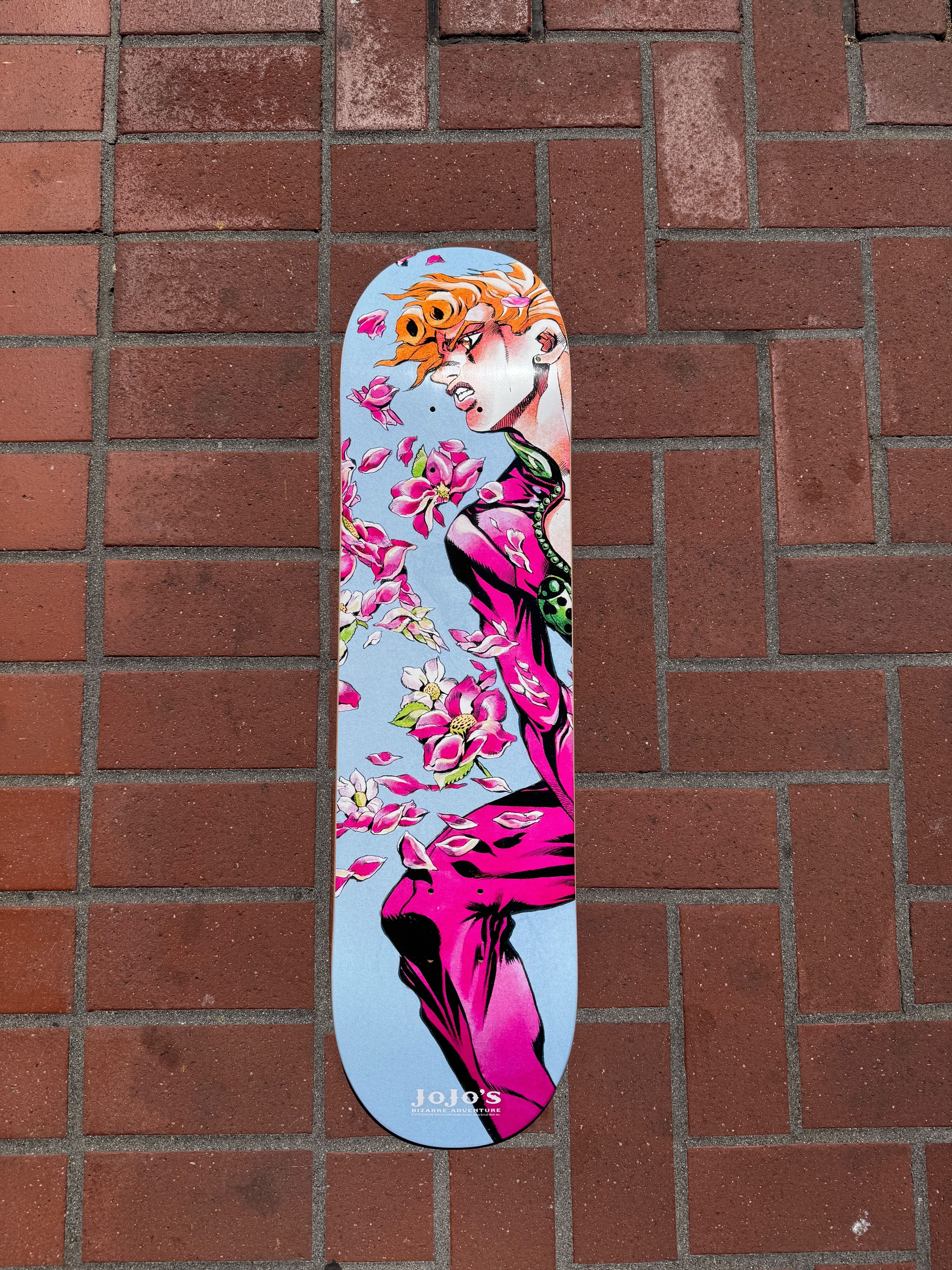 JoJo's Bizarre Adventure Pt. 5: Golden Wind Giorno Skate Deck 1 JoJo's Bizarre Adventure Pt. 5: Golden Wind Giorno Skate Deck