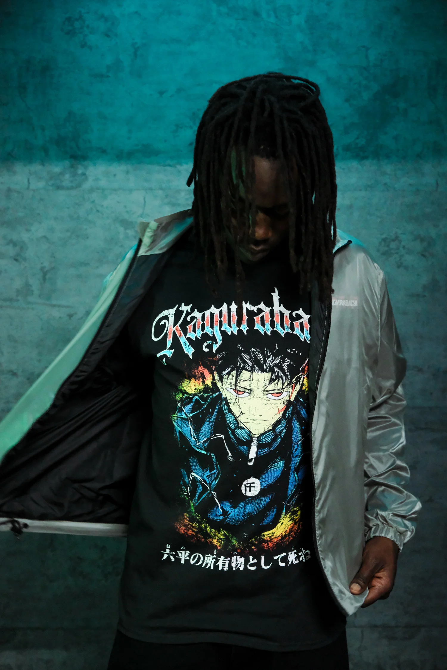 Kagurabachi Ominous Katana Wielder Tee - Black 2 Kagurabachi Ominous Katana Wielder Tee - Black