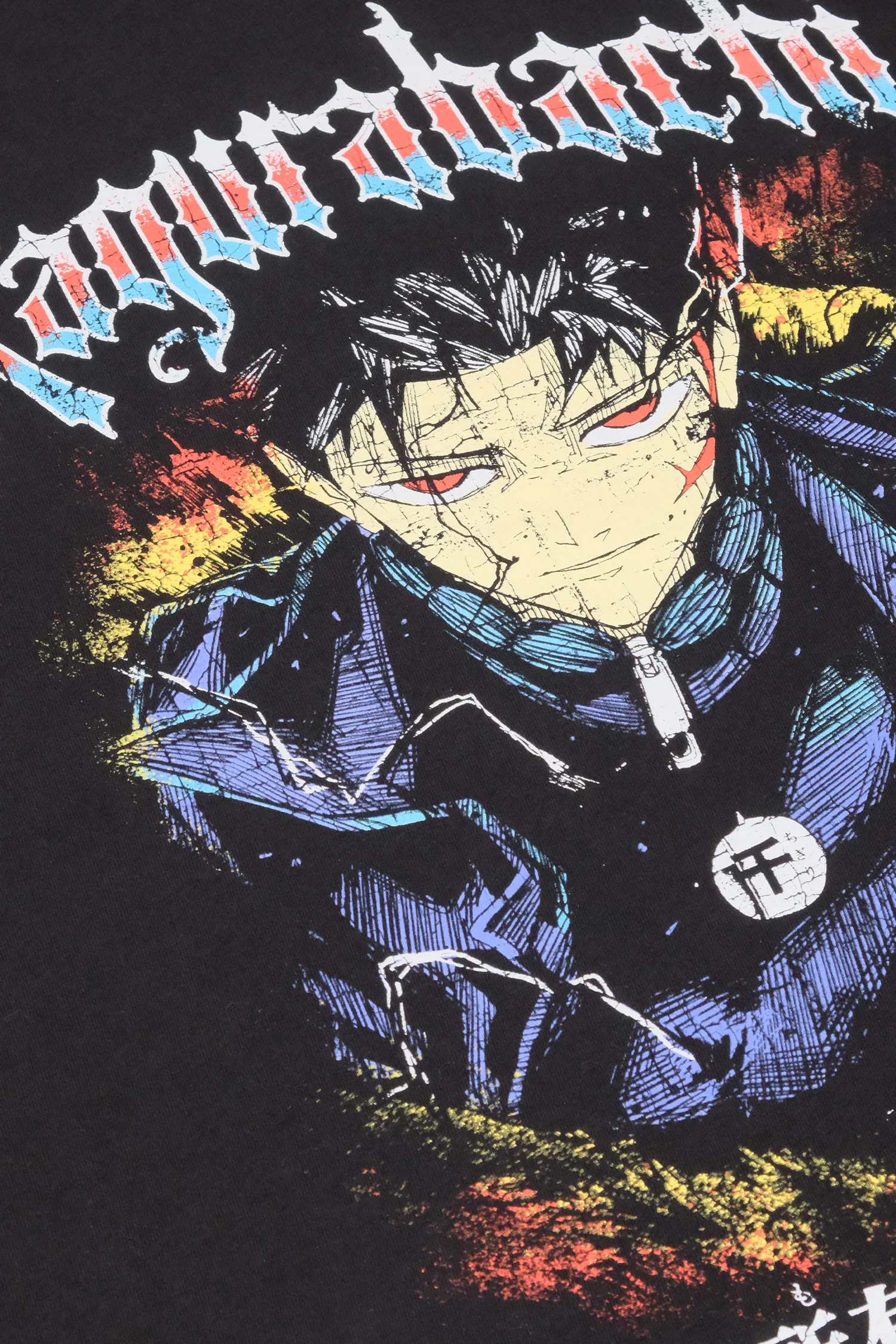 Kagurabachi Ominous Katana Wielder Tee - Black 4 Kagurabachi Ominous Katana Wielder Tee - Black