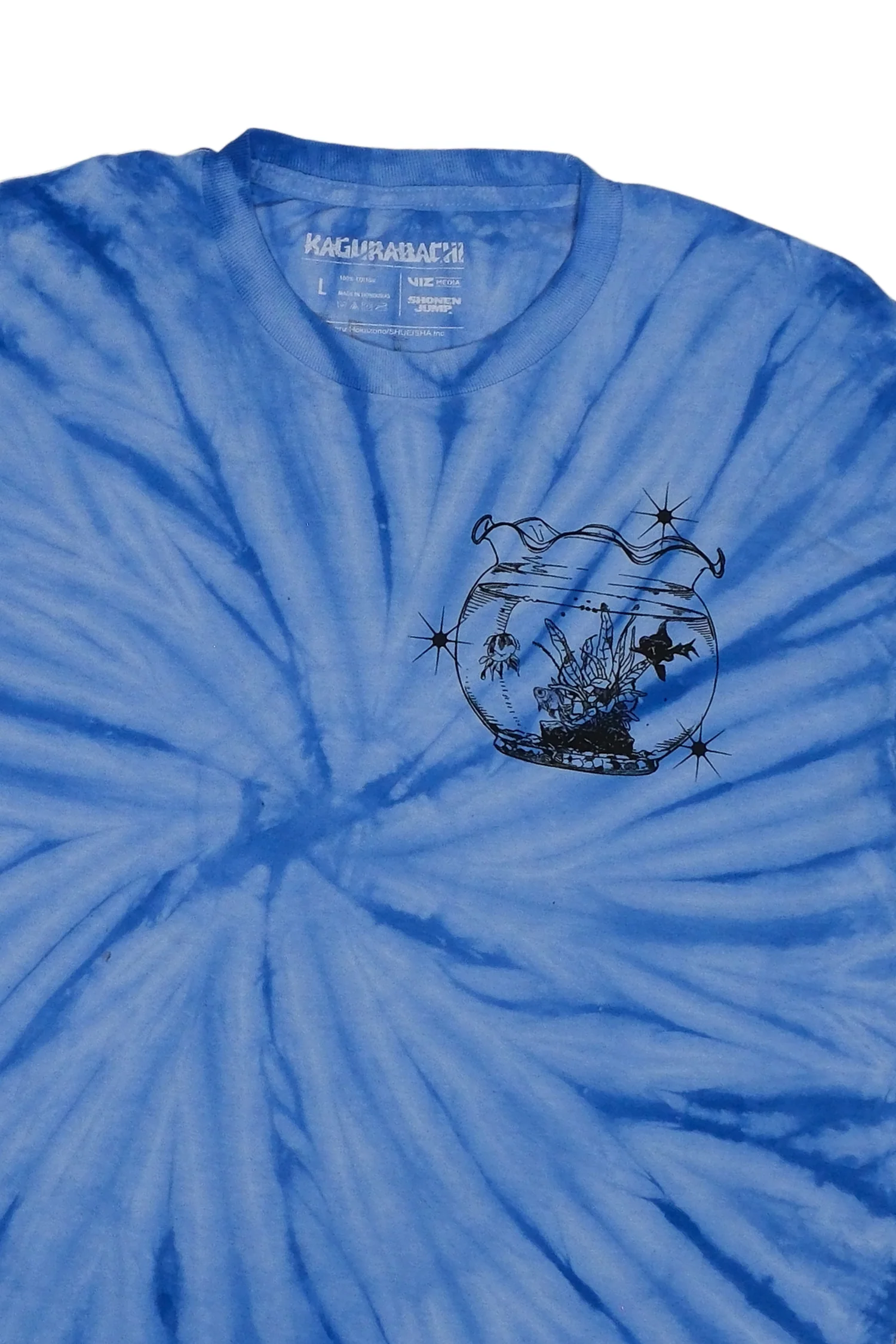 Kagurabachi Goldfish Tie-Dye LS Tee - Blue Tie-Dye 5 Kagurabachi Goldfish Tie-Dye LS Tee - Blue Tie-Dye