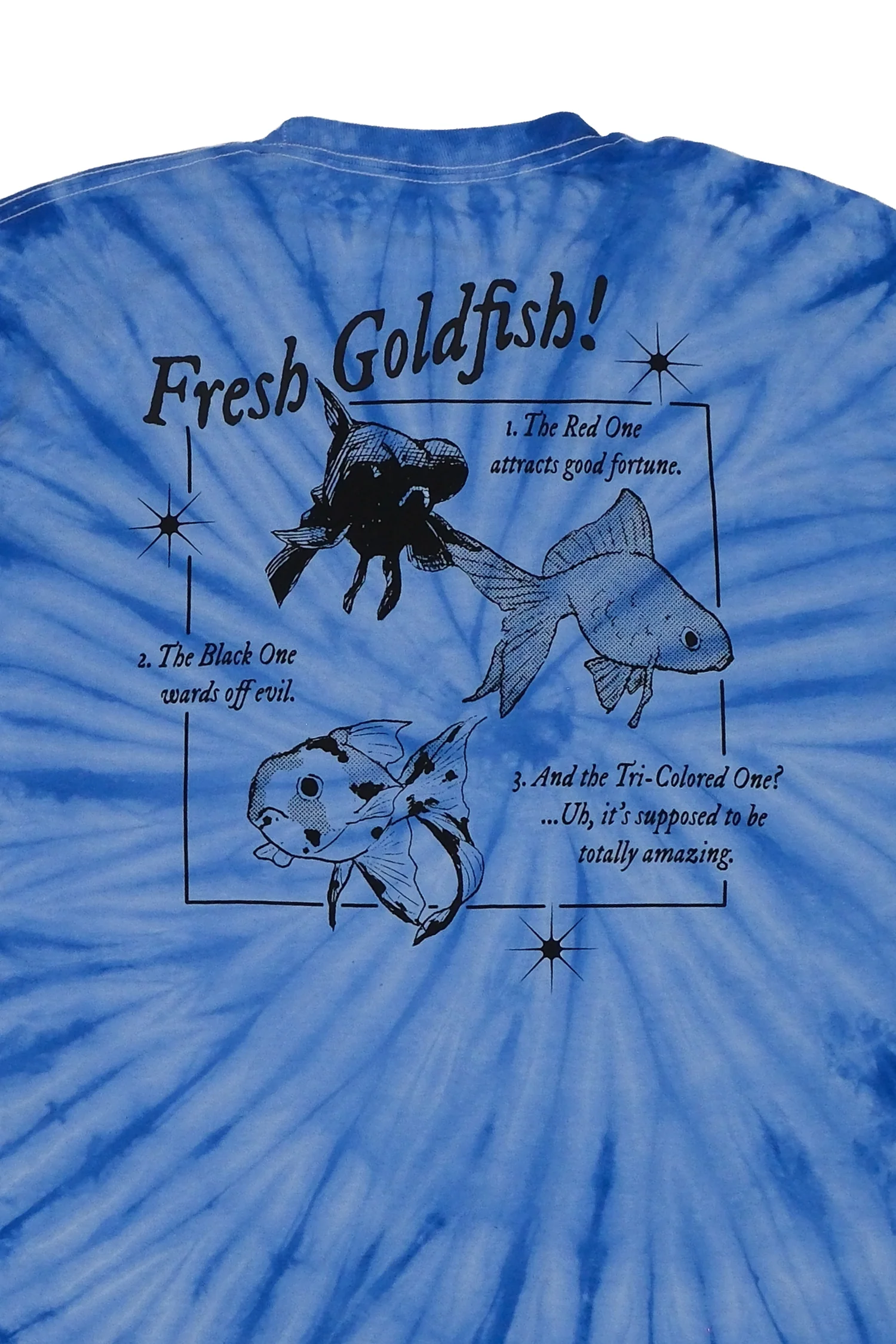 Kagurabachi Goldfish Tie-Dye LS Tee - Blue Tie-Dye 6 Kagurabachi Goldfish Tie-Dye LS Tee - Blue Tie-Dye