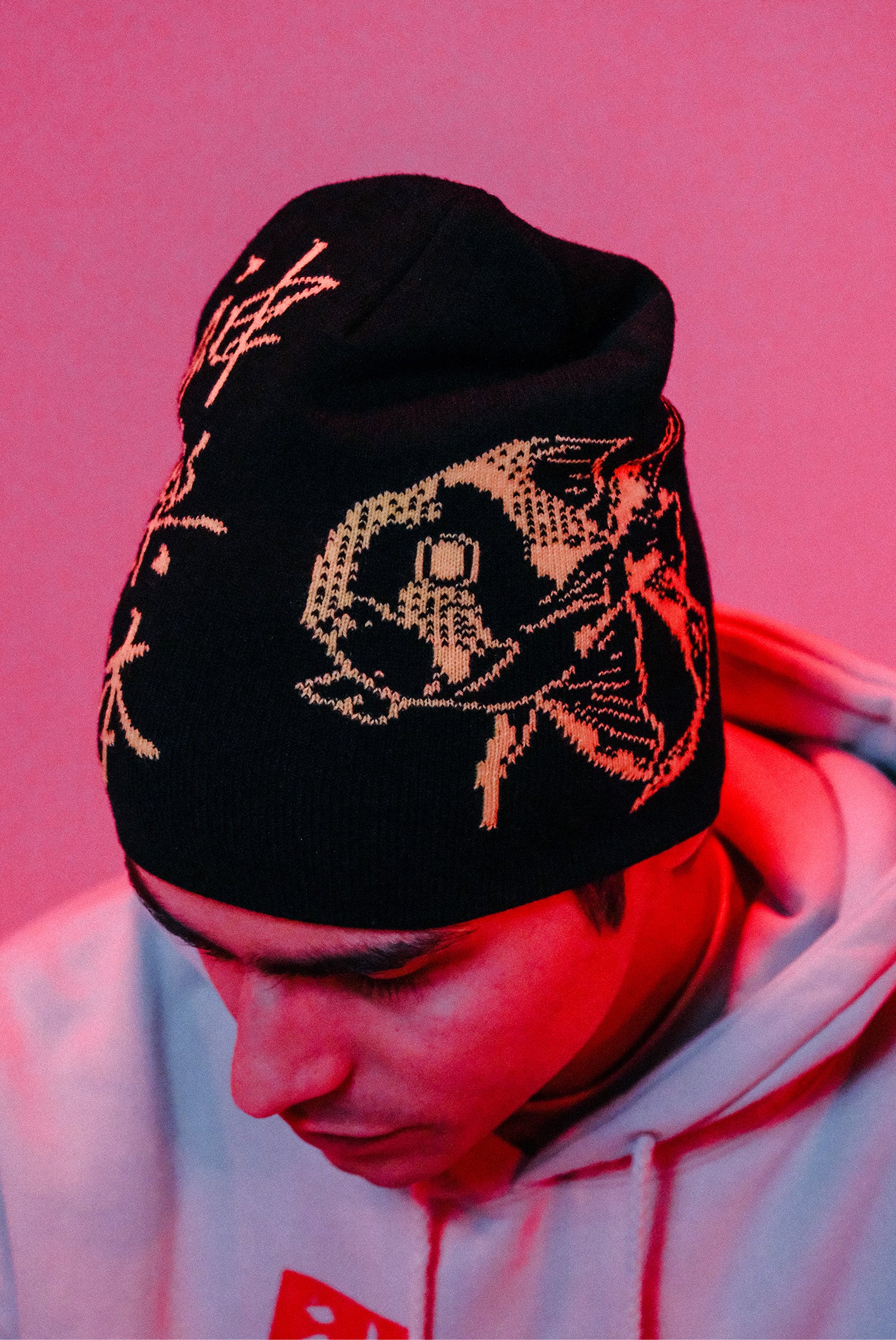 Kagurabachi Goldfish Skullcap Beanie 1 Kagurabachi Goldfish Skullcap Beanie