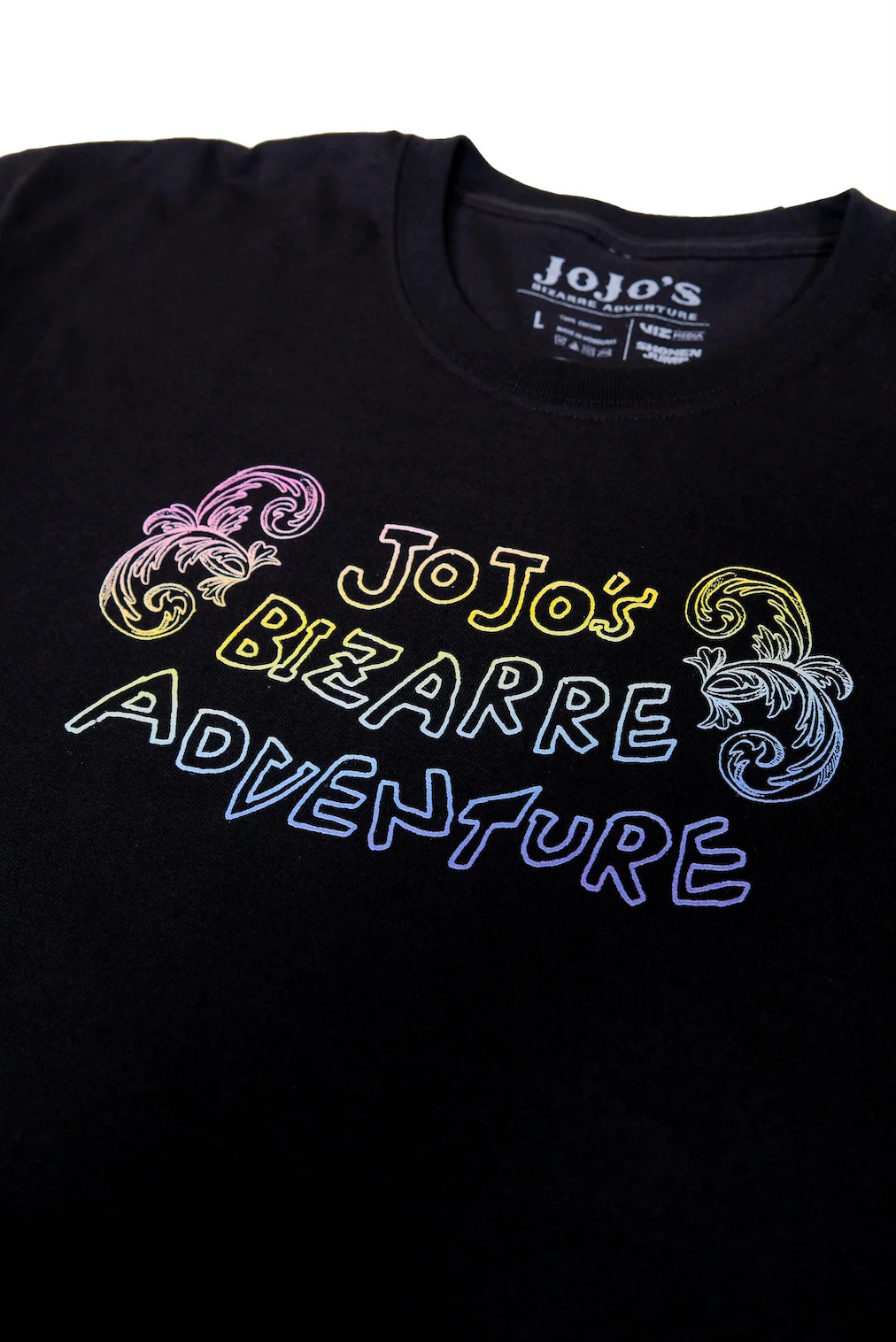 JoJo's Bizarre Adventure Pt. 4-6: Diamond is Unbreakable Adventure Tee - Black 5 JoJo's Bizarre Adventure Pt. 4-6: Diamond is Unbreakable Adventure Tee - Black