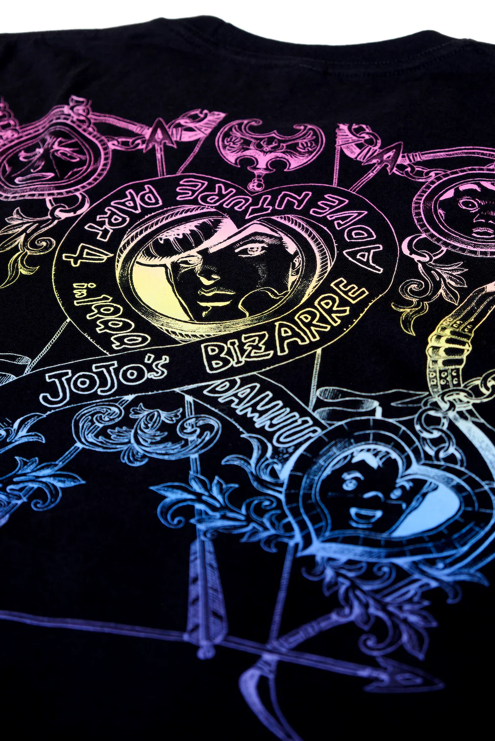 JoJo's Bizarre Adventure Pt. 4-6: Diamond is Unbreakable Adventure Tee - Black 6 JoJo's Bizarre Adventure Pt. 4-6: Diamond is Unbreakable Adventure Tee - Black