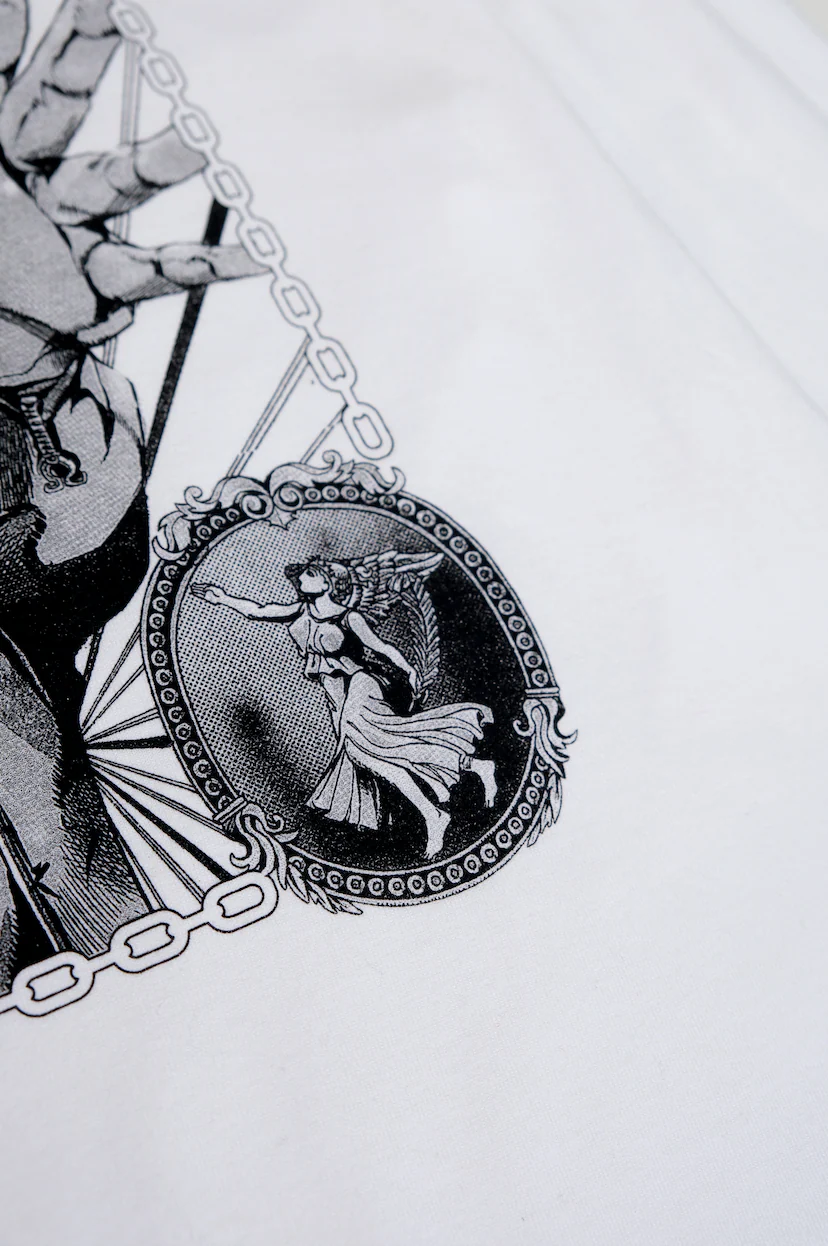 JoJo's Bizarre Adventure: Part 5 Golden Wind Giorno LS Tee - White 4 JoJo's Bizarre Adventure: Part 5 Golden Wind Giorno LS Tee - White
