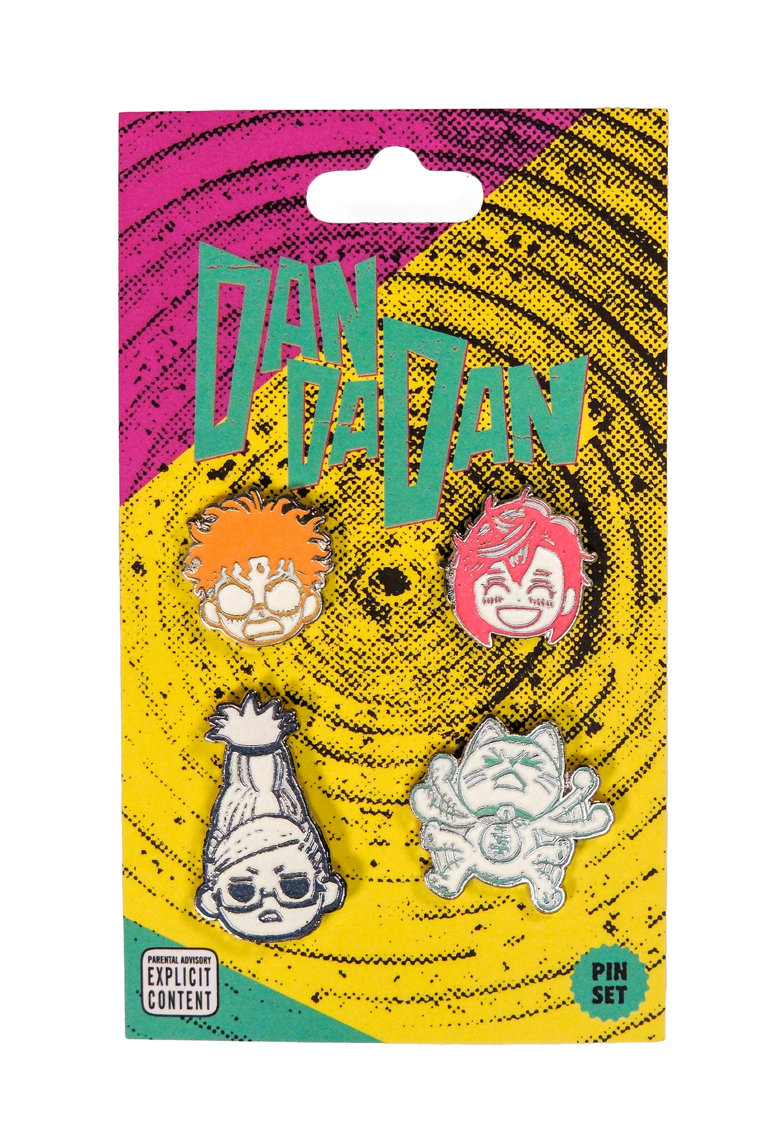 Dan Da Dan Pin Set - Glow-in-the-Dark