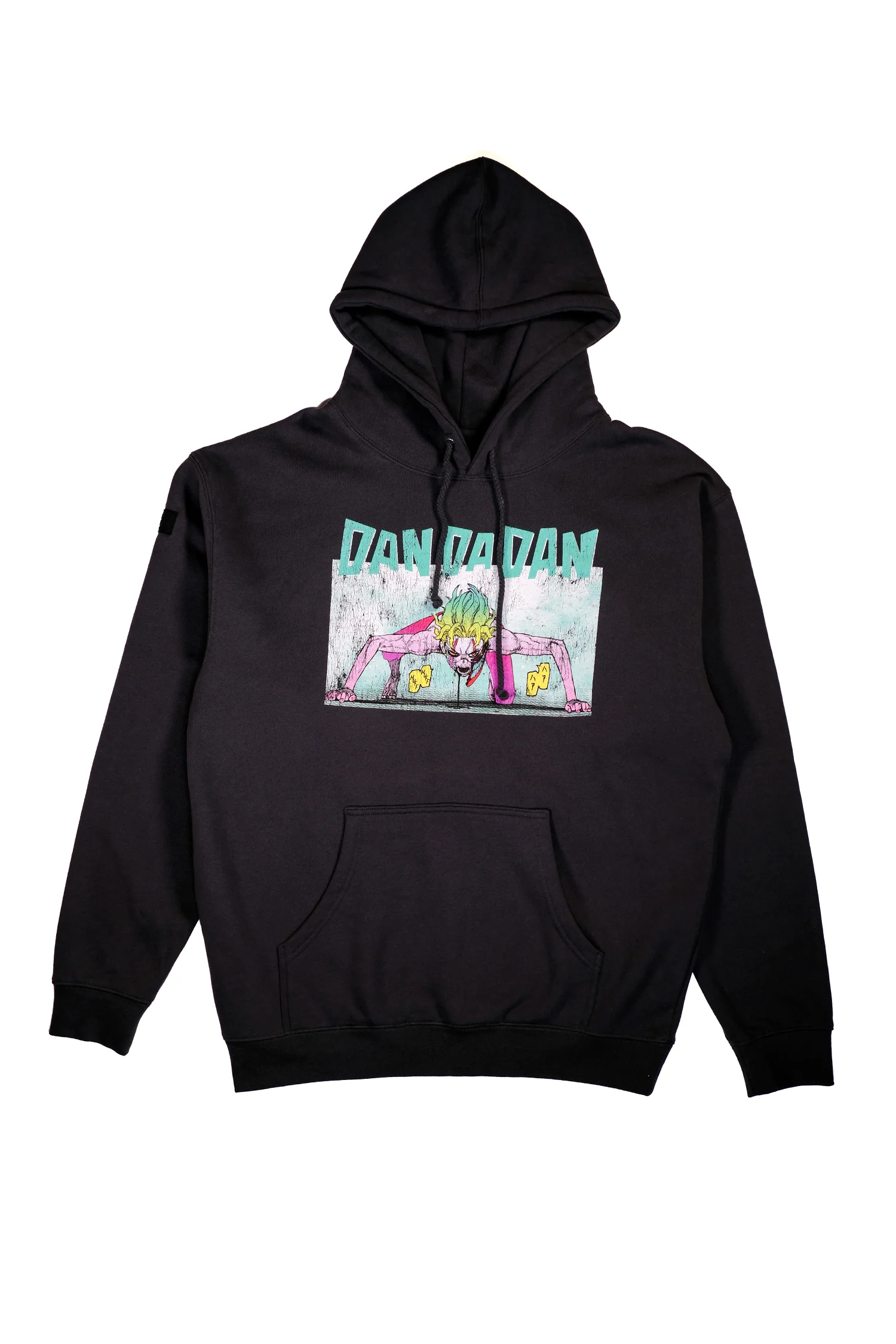 Dan Da Dan Okarun Ready Distressed Hoodie - Bristol Black 3 Dan Da Dan Okarun Ready Distressed Hoodie - Bristol Black