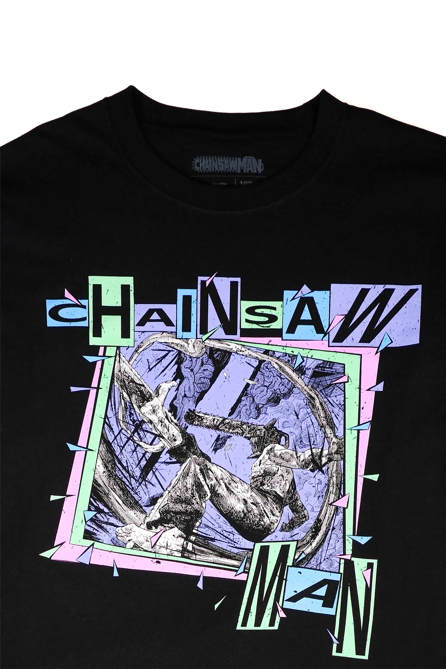 Chainsaw Man Denji Surf LS Tee - Black