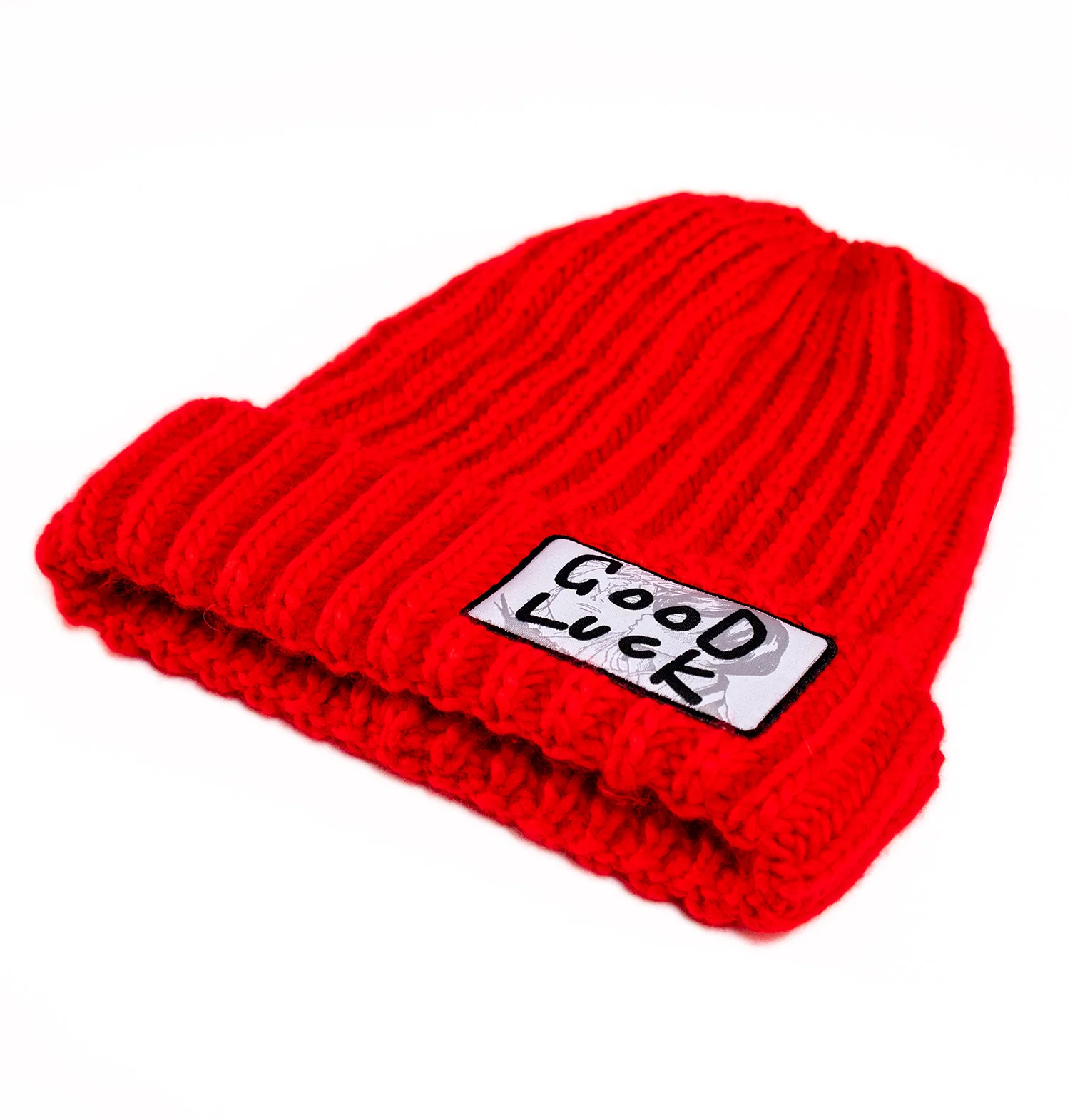 Undead Unluck Good Luck Beanie - Red 4 Undead Unluck Good Luck Beanie - Red