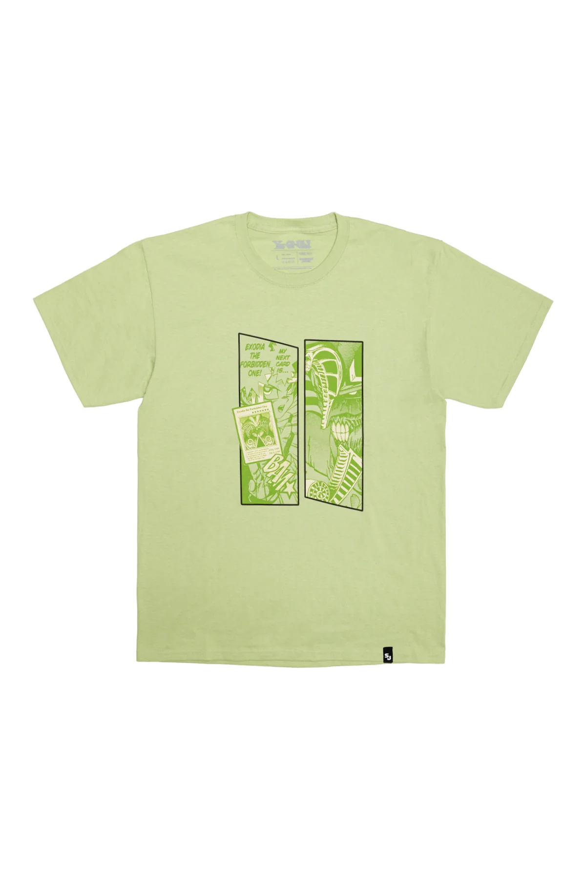 Yu-Gi-Oh! Heart of the Cards Tee - Lime