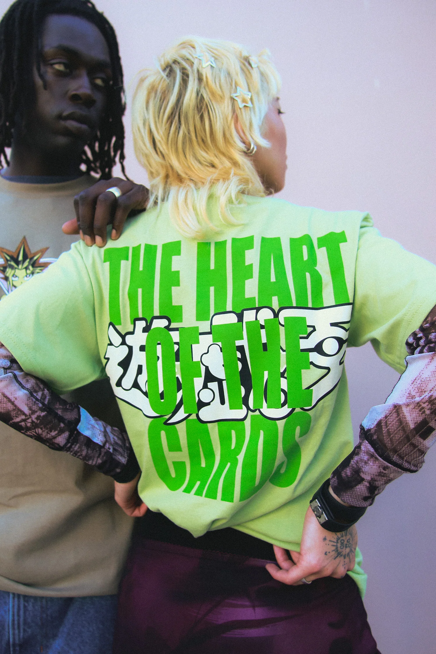 Yu-Gi-Oh! Heart of the Cards Tee - Lime