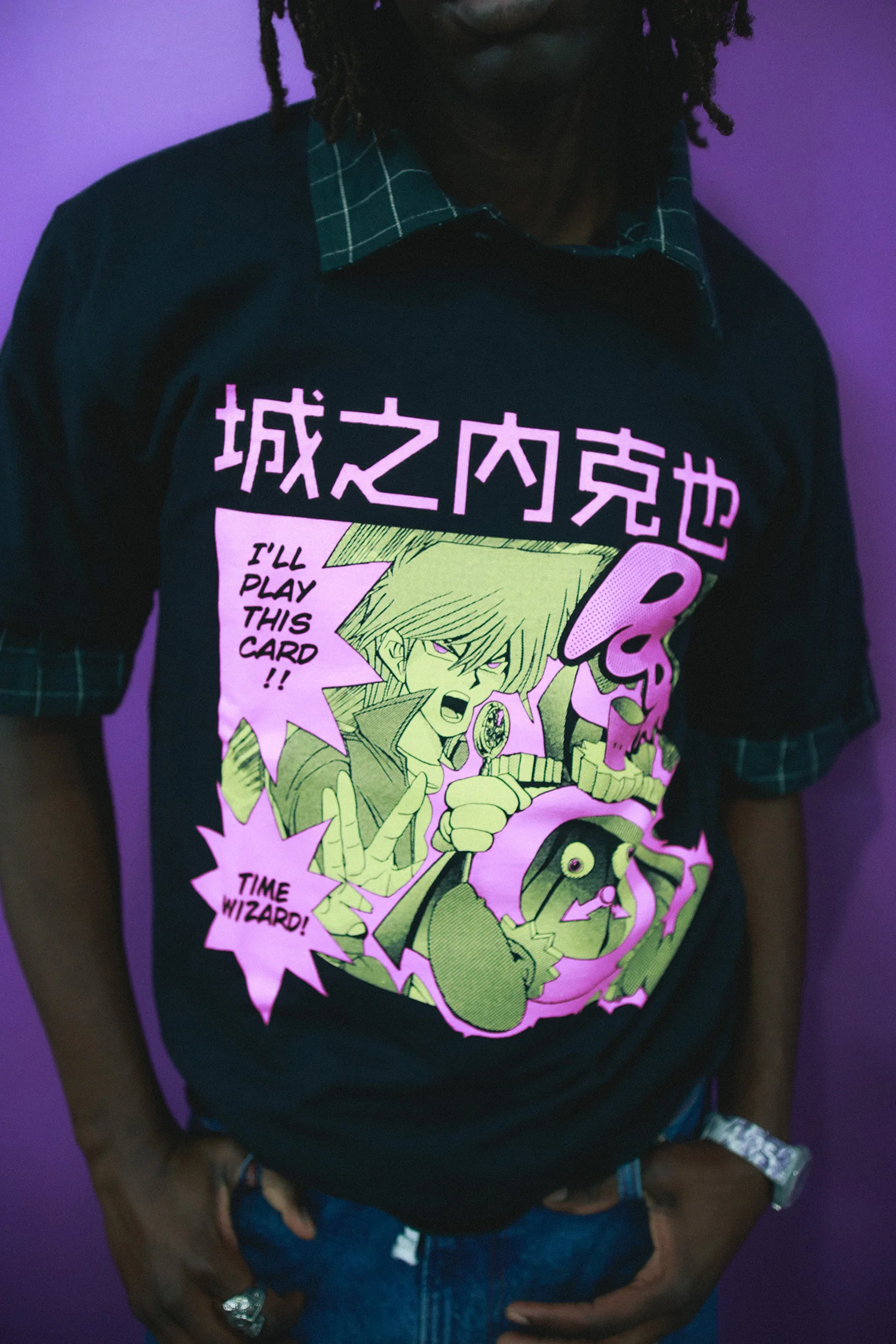Yu-Gi-Oh! Time Wizard Tee - Black 4 Yu-Gi-Oh! Time Wizard Tee - Black