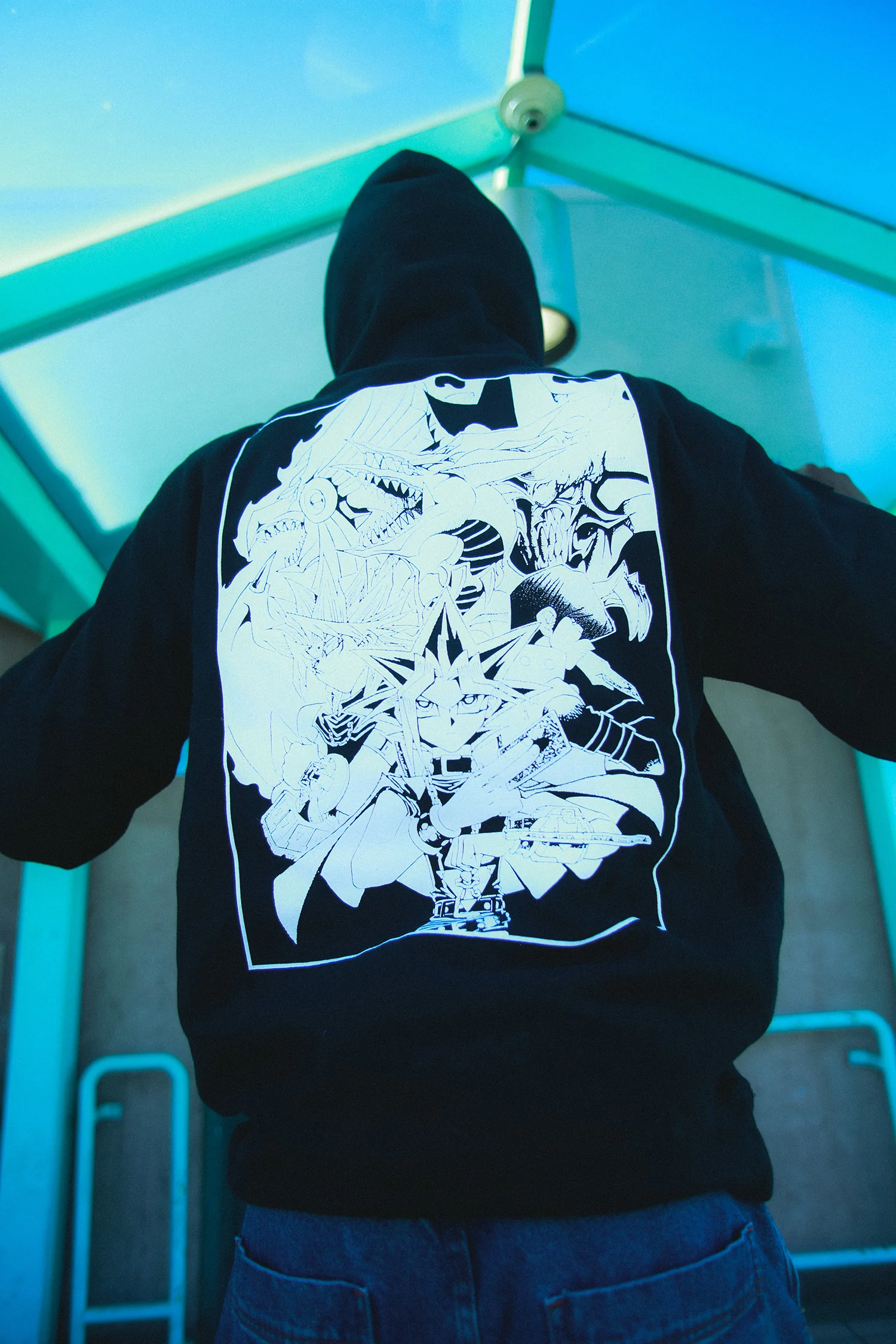 Yu-Gi-Oh! Egyptian God Hoodie - Black 2 Yu-Gi-Oh! Egyptian God Hoodie - Black